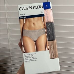 Calvin Klein women’s Briefs 3-Pack - Pink, Gray, Taupe